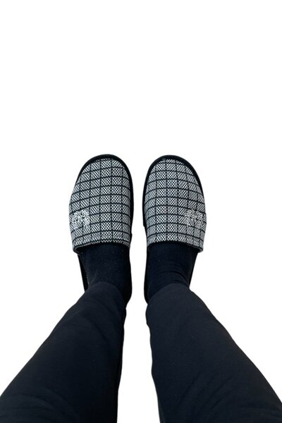 Liger Χειμερινές Ανδρικές Παντόφλες ΜΑΥΡΕΣ