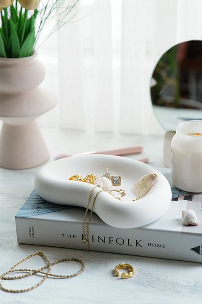 sin istanbul Διακοσμητικός παρουσιαστής White Bean