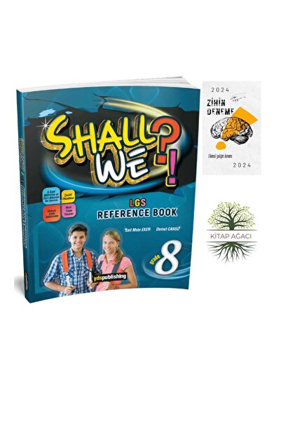 Karma Kitaplar SHALL WE 8.SINIF REFERENCEBOOK+ZİHİN DENEME(KİTAPAGACI)YENİ BASKI