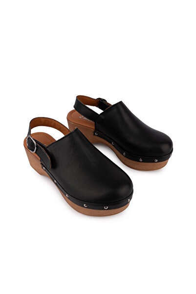 Emel Ayakkabı Modern Rahat Taban Takunya Sandalet