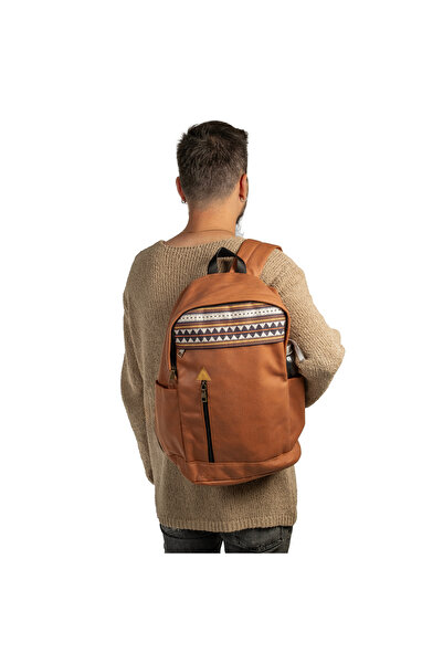 street&bagdnz حقيبة مقاومة للماء بنمط بوهيمي أصيل مع دعم لتقويم العظام وجيب م...