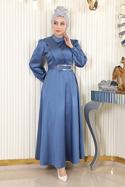 Moda Mihram Abendkleid aus Satin