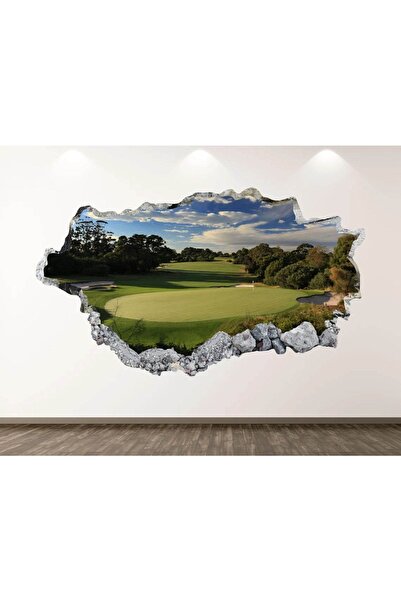 KanvasSepeti Міські та природні пейзажі Full HD друк 3D сучасні наклейки на с...