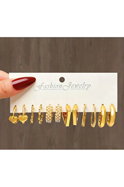 Butik 6 ÇİFT KÜPE SETİ