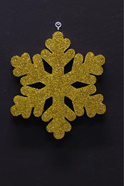 demontecraft Četvrtasti ornament u obliku pahulje, crveni, 25 cm, 1 komad, no...