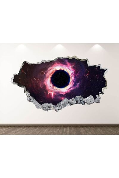 KanvasSepeti Сонячна система і планети Full HD друк 3D сучасні наклейки на стіну