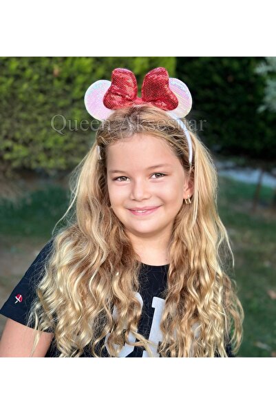 QUEEN AKSESUAR Disney Minnie Mouse - Costum de aniversare de lux cu paiete și...