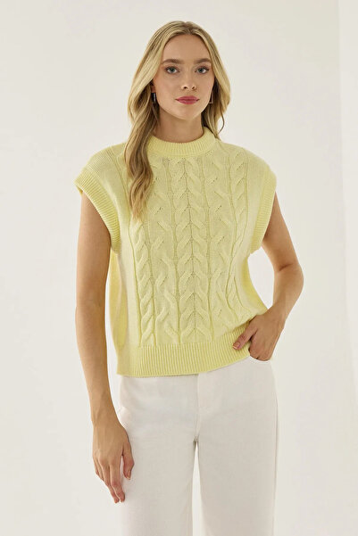 Hiccup Hair Braid Patterned Sweater