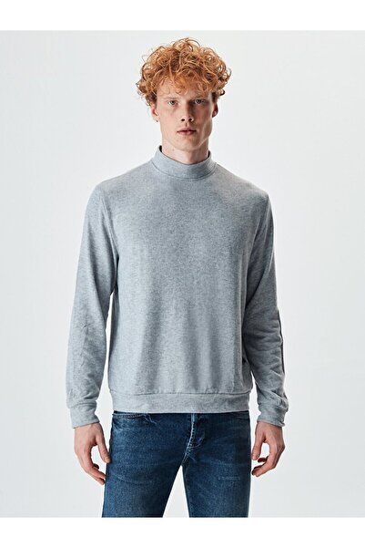 Ltb Μισό γκρι φούτερ Fisherman