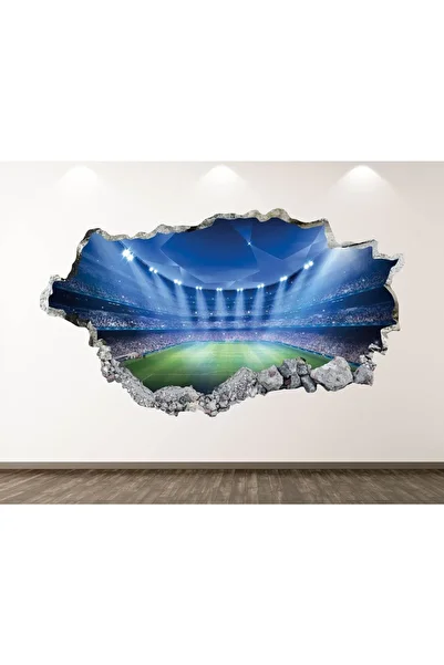 KanvasSepeti Full Hd Print 3D Modern Wall Sticker