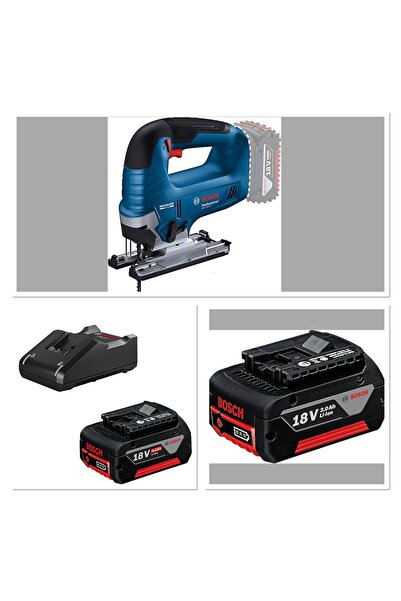 Bosch Gst 185 Li? Dekupaj Testere (karton Kutu) 1 Adet 4.0 Ah + 1 Adet 3.0 Ah...