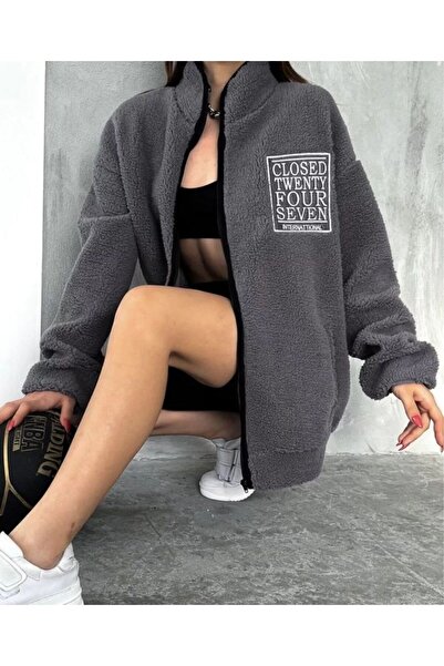 Sindel Unisex Oversize Kız,Erkek Kolej Ceket