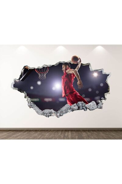 KanvasSepeti Full HD štampa 3D moderna zidna nalepnica