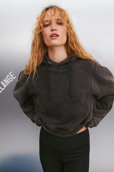 GRIMELANGE Γυναικείο φούτερ Lovisa Oversize με κουκούλα - Πλεκτό από οργανικό βαμβάκι με 3 κλωστές