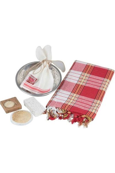 evimdeyokyok Peshtemal Bath Set 6 Li