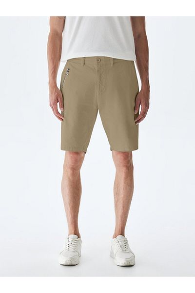 Ltb Chino Cream Shorts with Pockets