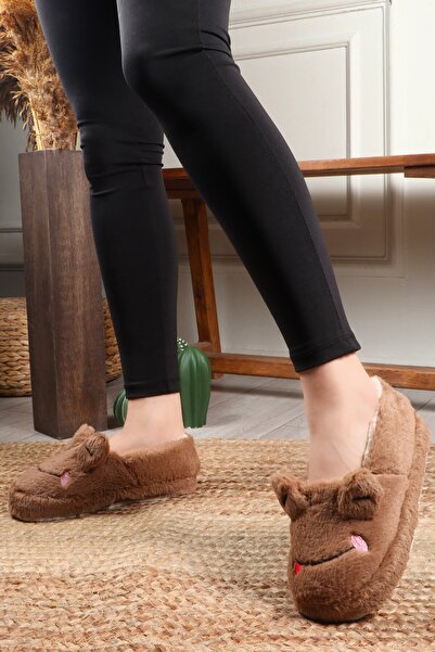 CARLA BELLA Дамски домашни пантофи Сладки пантофи във формата на животни Домашни пантофи