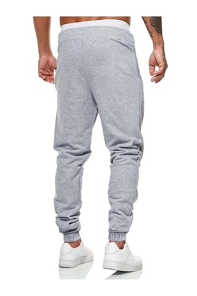 Boi Φούτερ Nasa Logo Jogger - Γκρι εμπριμέ ψηλόμεσο λαστιχένιο πόδι