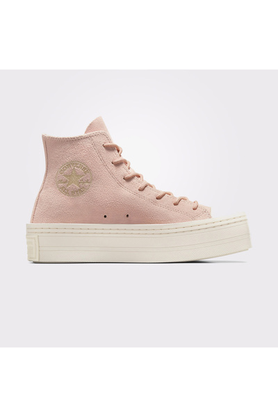 Converse Chuck Taylor All Star Modern Lift Platform Mono Suede Kadın Pembe Sn...