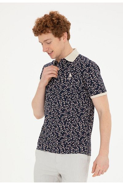 U.S. Polo Assn. Ανδρικό μπλουζάκι Navy Blue