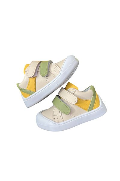 NİNO BEBE Nino Bebe Genuine Leather Orthopedic First Step Baby Shoes