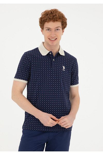 U.S. Polo Assn. Ανδρικό μπλουζάκι Navy Blue
