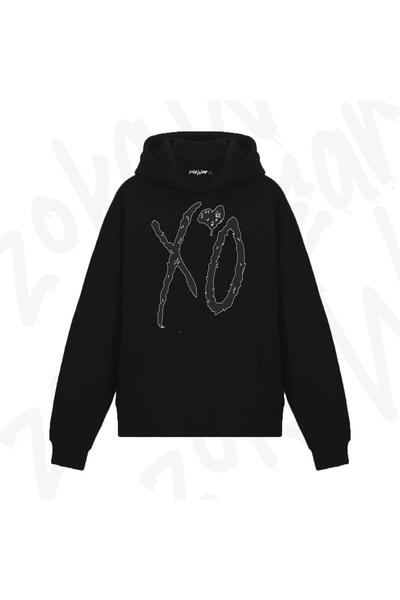 ZOKAWEAR The Weeknd, Xo Design Printed Hooded Hanover