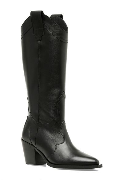 Nine West Wona 4Pr Black Women's Heeled Boots