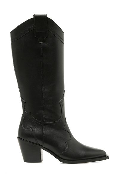 Nine West Wona 4Pr Black Women's Heeled Boots