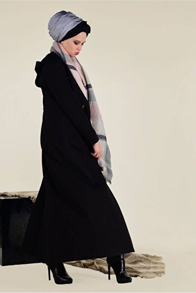 Alvina Hooded and Waist Lace-Up Pardeş 1328