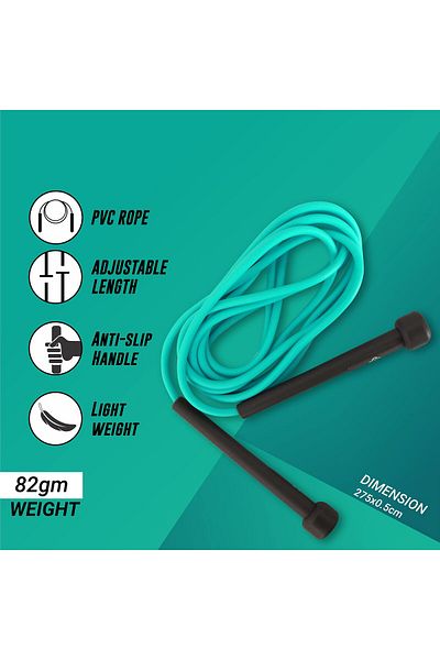 Nivia Skipping Rope For Men, Women & Kids, Ideal For Exercise, Workout, Weight Loss & Training