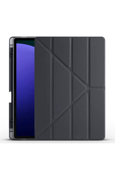 Fibaks Galaxy Tab S9 Fe/s10 Fe/S10 Lite 10.9 Kılıf Uyumlu Kalem Bölmeli Katlanabilir Standlı Koruyucu Kapak