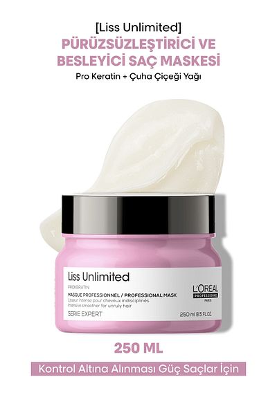 L'oreal Professionnel سلسلة الخبراء ليس أنليميتد المضادة للانسكاب والنعومة المكثفة