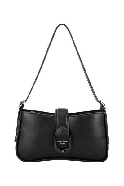 David Jones Soft Vegan Leather Women's Shoulder Bag - Casual Crossbody Bag