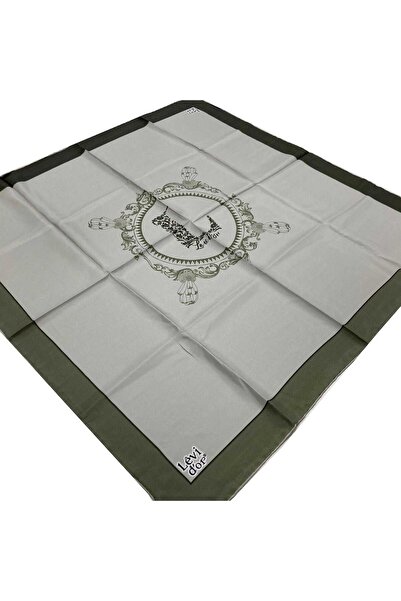 Levidor Μαλακό πράσινο με μοτίβο Tivil μεταξωτό μαντήλι 22488 - 09