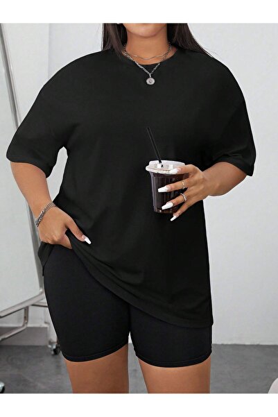 EYAX MODA Γυναικείο T-Shirt Plus Size