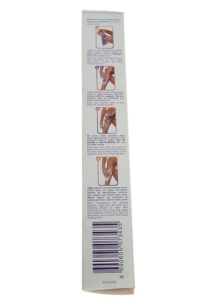 Sesu 2 Pieces of Waxing Strips - Set of 24 and 28 Smooth Bubble Gum Scented