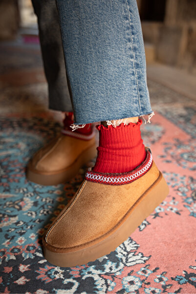 LAMİNTA Μπότες Mina Taba Ethnic με εσωτερική γούνα