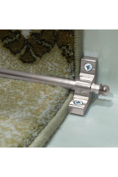 Myfloor Silver Colored Steel Carpet Holder - Ladder Dip Stick, Thick / 110cm