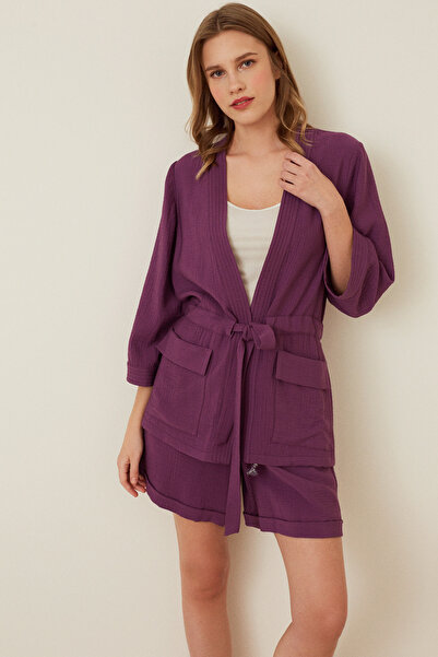 Naramaxx Truvakar Kol Kuşaklı Kimono Ceket