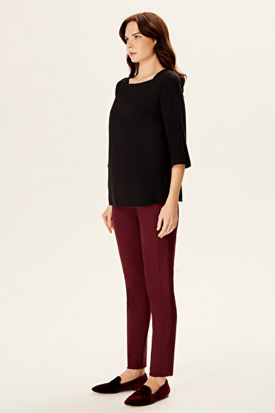 Naramaxx Kayık Yaka Truvakar Kol Bluz