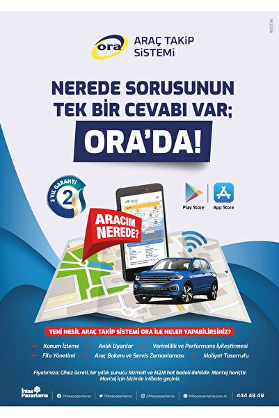 Ora Araç Takip Sistemi