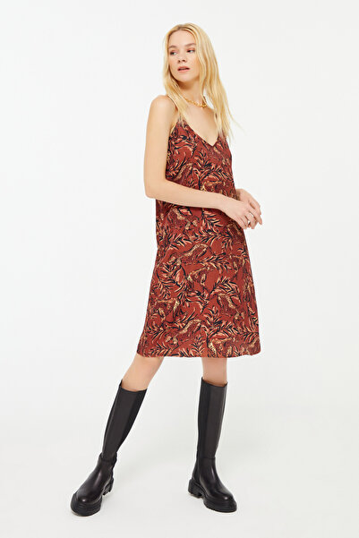 Naramaxx Askılı V Yakalı Elbise