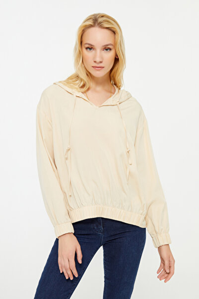 Naramaxx Önü Lastikli Kapüşonlu Bluz