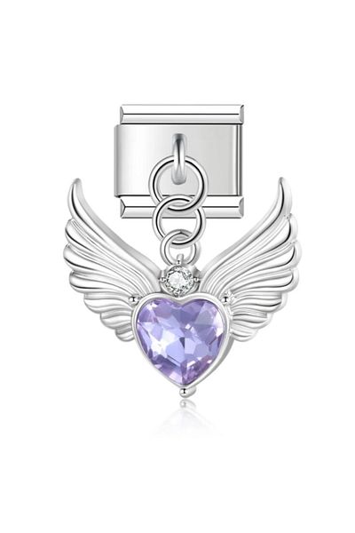 HKN AVM ACCESSORİES Italian Bracelet Charm - Stainless Steel