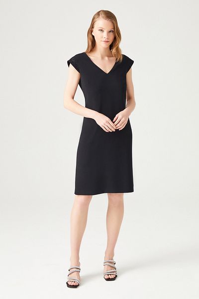 Naramaxx Stylish Dress with Back Lace Detail