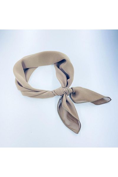 Tedz Collection PAREDORA Light Brown Square Scarf