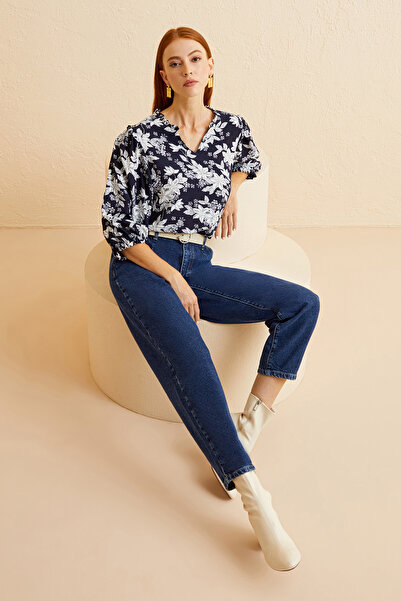 Naramaxx Truvakar Kol Fırfıır Detaylı Bluz