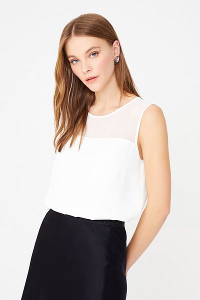 Naramaxx Transparent Tank Top