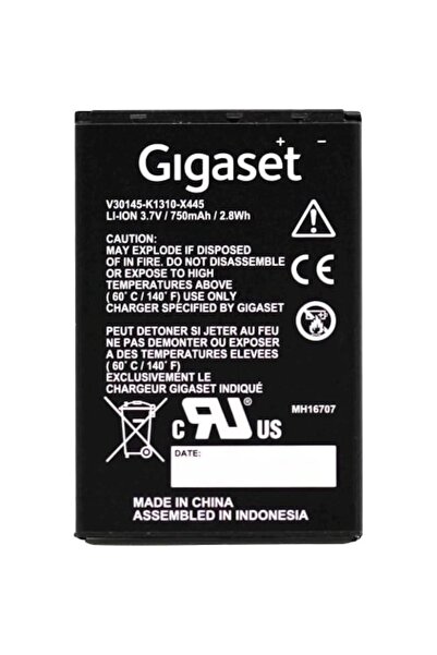 GIGASET SL800 Batarya V30145-K1310-X445